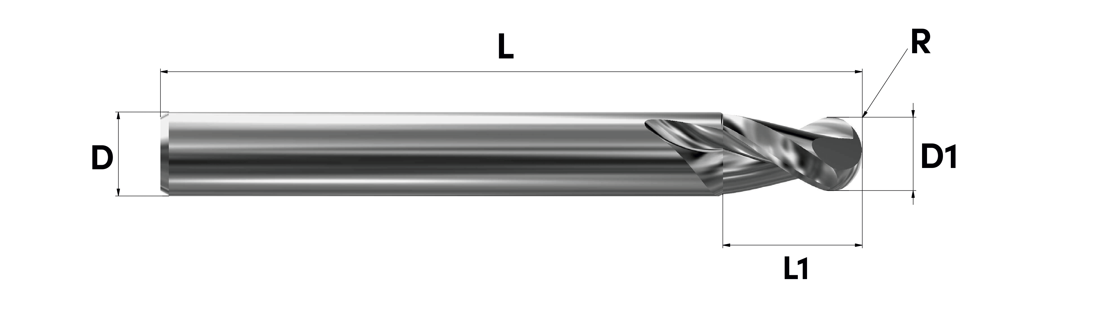 Ball nose end mills PX Tools